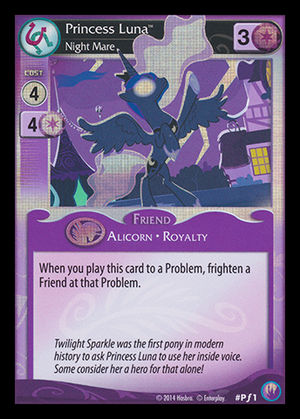 Princess Luna, Night Mare (FOIL)