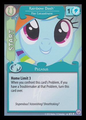 Rainbow Dash, Flier Extraordinare (FOIL)