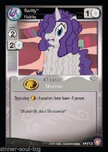 Rarity, Hairity pf12 (Promo)