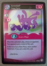 my little pony mlp promos screwball topsy turvy promo