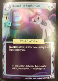 my little pony mlp promos unending nightmare pf10