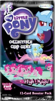 my little pony my little pony sealed product high magic booster pack