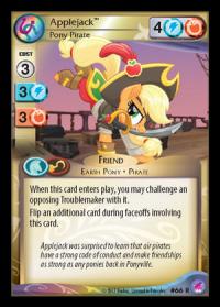 my little pony sequestria beyond applejack pony pirate