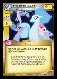 my little pony sequestria beyond seaquestria citizens fit and finny