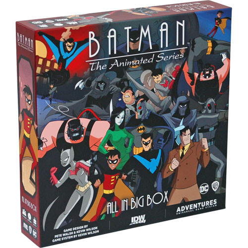 Batman Animated Series Board Game : All In Big Box