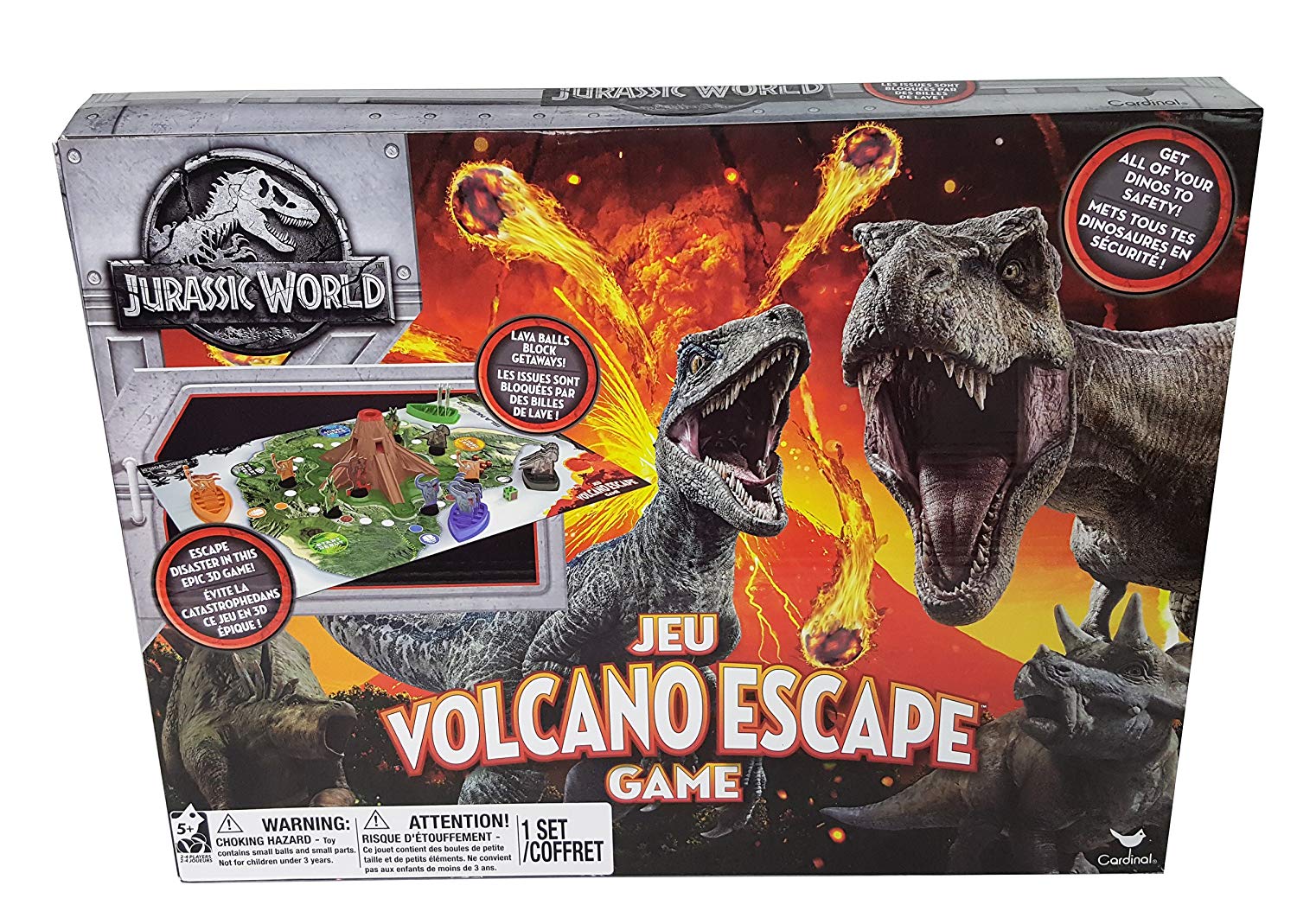 Jurassic World Volcano Escape Game