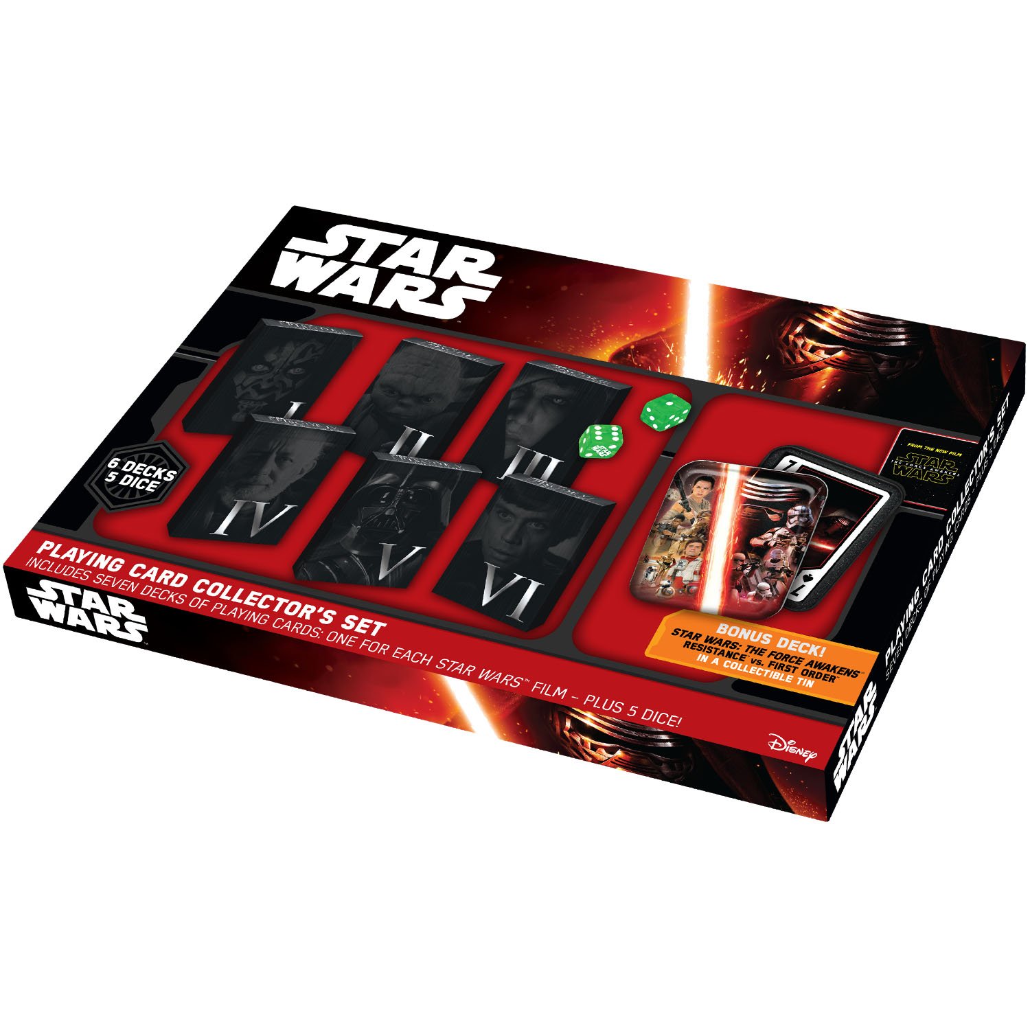 Star Wars Playing Card Collector's Set in Collectible Tin