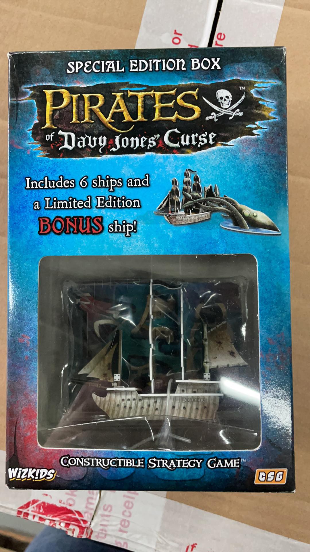Pirates - Davy Jones Curse - Special Edition Box - BONEYARD 