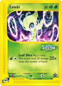 pokemon 1wizards of the coast promos celebi 50 sealed