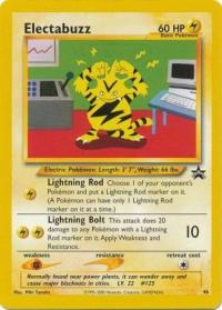 pokemon 1wizards of the coast promos electabuzz 46