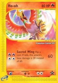 pokemon 1wizards of the coast promos ho oh 52 promo pokemon center ny