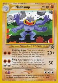 pokemon 1wizards of the coast promos machamp 43