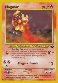 pokemon 1wizards of the coast promos magmar 44