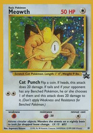 Meowth - 10 - Sealed