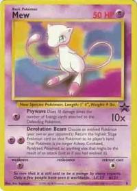 pokemon 1wizards of the coast promos mew 8 non holo