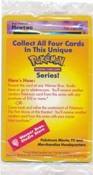 pokemon 1wizards of the coast promos mewtwo 3 sealed yellow