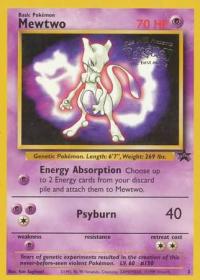 pokemon 1wizards of the coast promos mewtwo 3