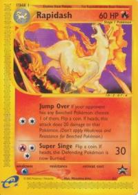 pokemon 1wizards of the coast promos rapidash 51