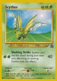 pokemon 1wizards of the coast promos scyther 45