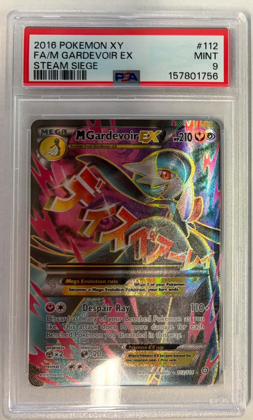 Mega Gardevoir EX - Steam Siege - PSA 9