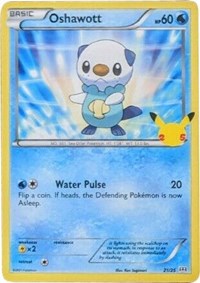 Oshawott - 21-25 - 25th Anniversary Holo Promo