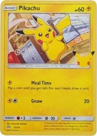 Pikachu - 25-25 - 25th Anniversary Holo Promo