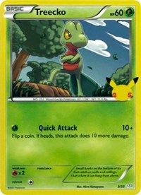 Treecko - 3-25 - 25th Anniversary Holo Promo