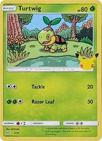 Turtwig - 4-25 - 25th Anniversary Holo Promo