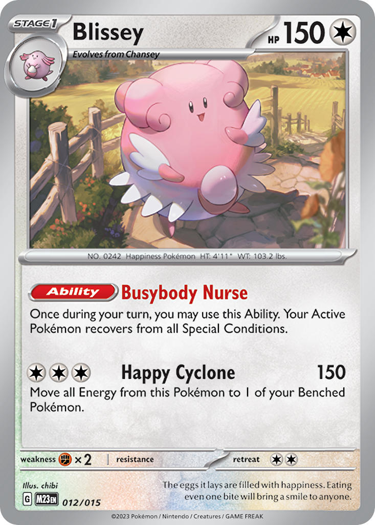 Blissey - 012-015