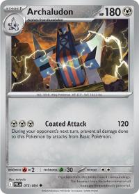 pokemon 4me02 phantasmal flames archaludon 075 094