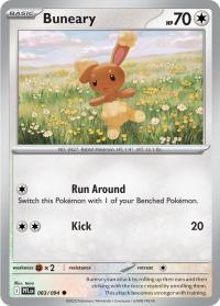 pokemon 4me02 phantasmal flames buneary 083 094
