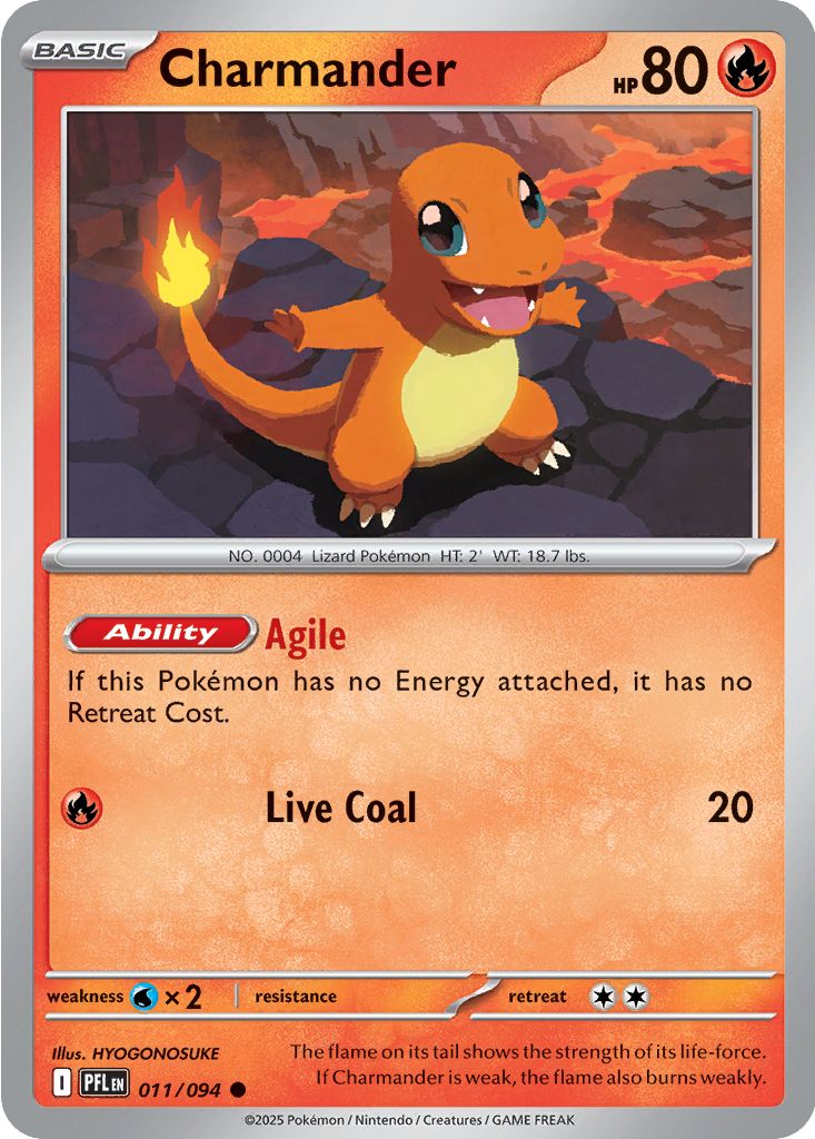 Charmander - 011-094 (RH)