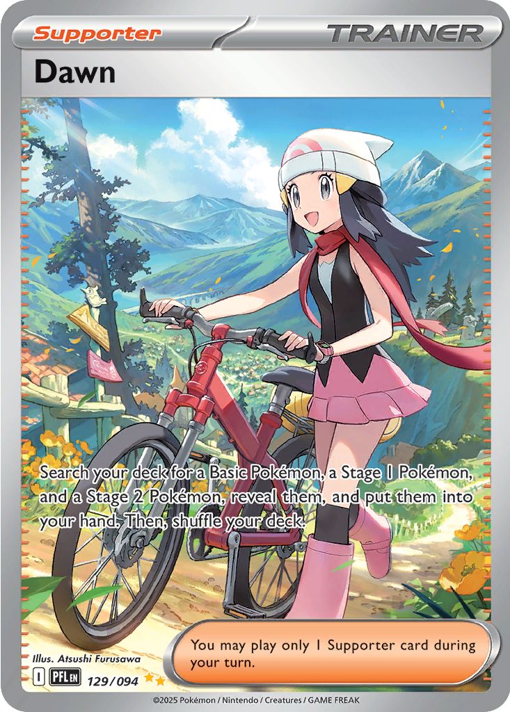 Dawn - 129-094 - Special Illustrator Rare