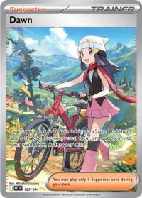 pokemon 4me02 phantasmal flames dawn 129 094 special illustrator rare