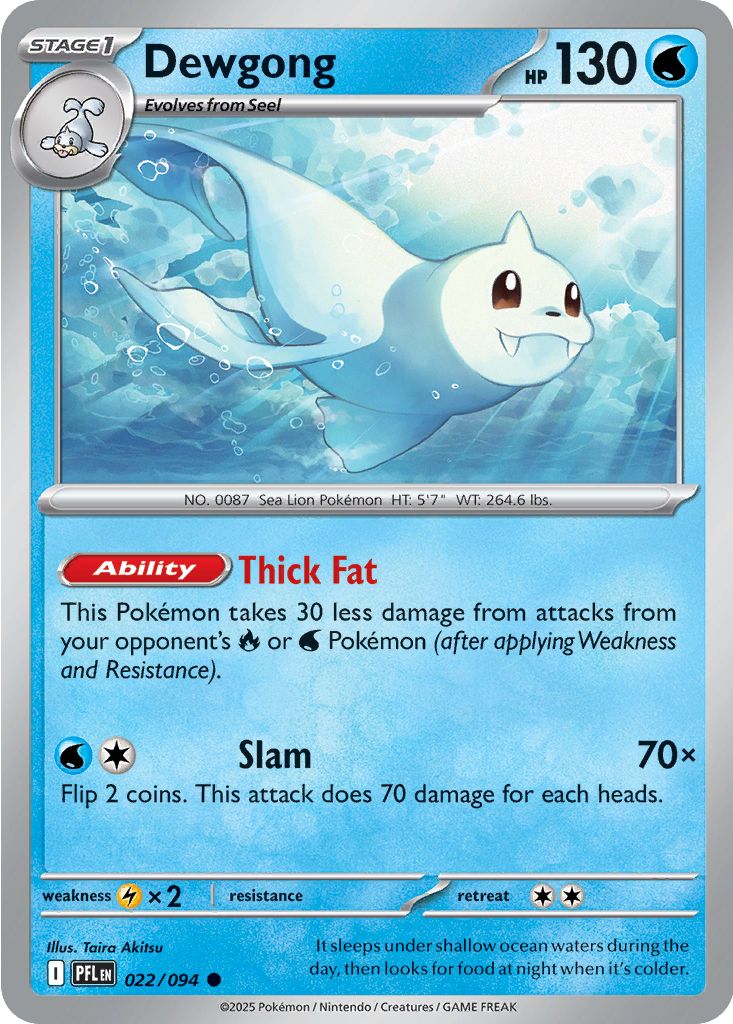 Dewgong - 022-094 (RH)