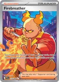 pokemon 4me02 phantasmal flames firebreather 119 094 full art