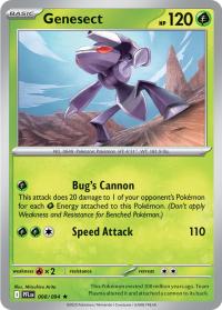 pokemon 4me02 phantasmal flames genesect 008 094