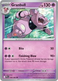 pokemon 4me02 phantasmal flames granbull 038 094 rh