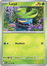 pokemon 4me02 phantasmal flames lotad 005 094