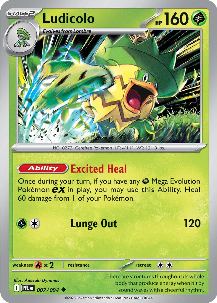 Ludicolo - 007-094 (RH)