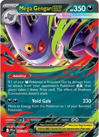 pokemon 4me02 phantasmal flames mega gengar ex 056 094