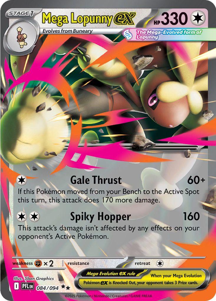 Mega Lopunny EX - 084-094