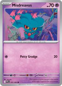 pokemon 4me02 phantasmal flames misdreavus 035 094