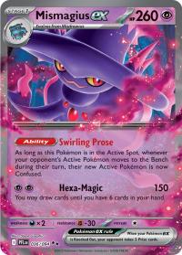 pokemon 4me02 phantasmal flames mismagius ex 036 094