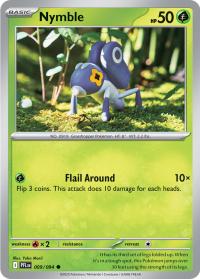 pokemon 4me02 phantasmal flames nymble 009 094