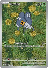 pokemon 4me02 phantasmal flames nymble 096 094 illustrator rare