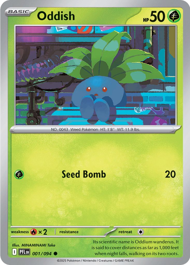 Oddish - 001-094 (RH)