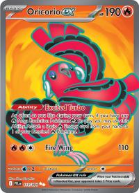 pokemon 4me02 phantasmal flames oricorio ex 110 094 full art