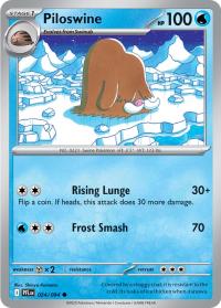 pokemon 4me02 phantasmal flames piloswine 024 094