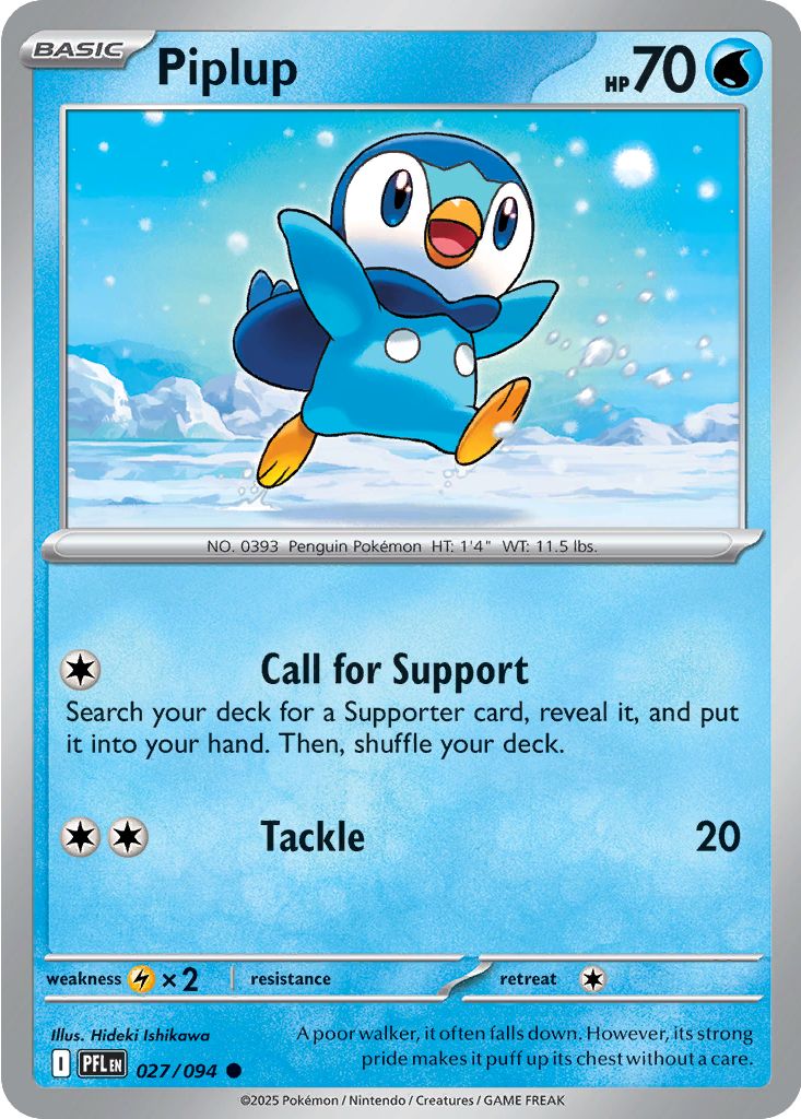 Piplup - 027-094 (RH)